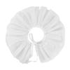 Ruffle Collar And Cuffs Clown Ruffle Collar White Black Lace Jabot Retro Victorian Collar for Cosplay Halloween Costume Party Accessory