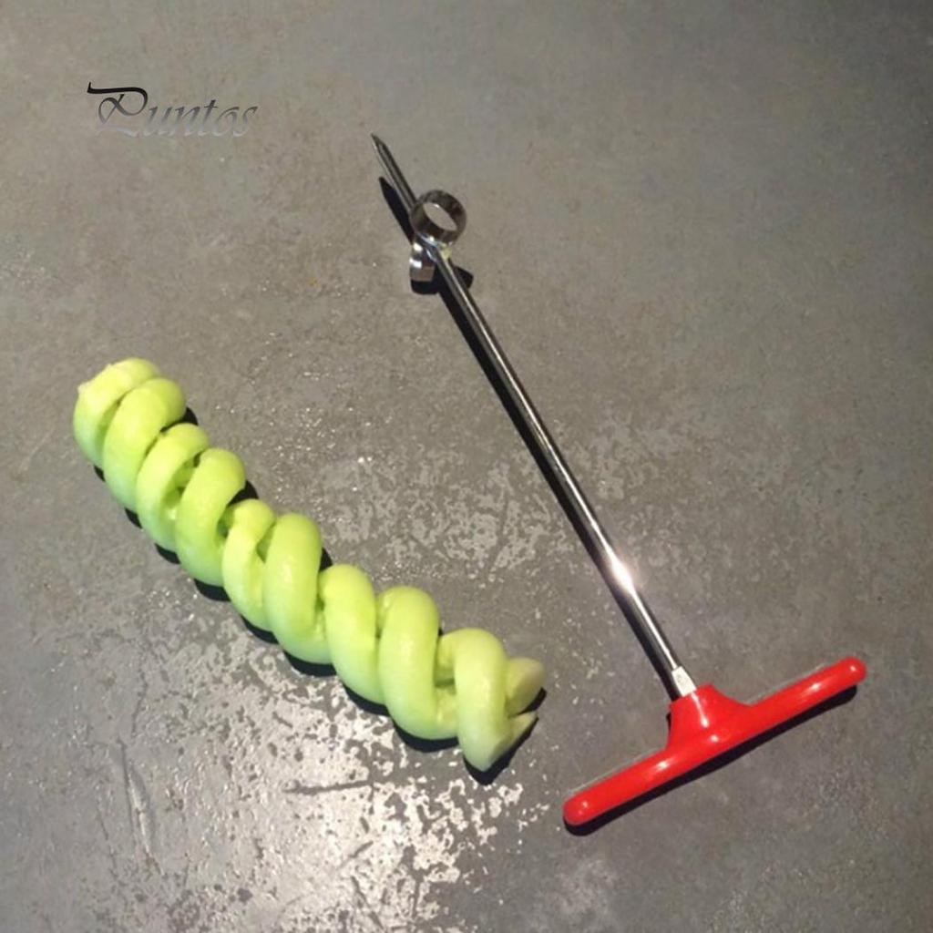 Ручной спиральный шнековый слайсер для картофеля, моркови, огурцов, овощной нож