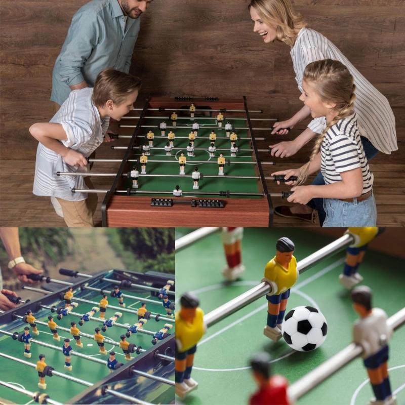 Pack of 6 Replacement Table Footballs 23mm Resin Foosball Balls for Foosball Game Accessories Quality and Light Weight
