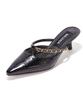 Briana Vintage Chain Mule [Black]