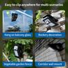 Солнечная лампа на клипсе с датчиком движения, высокая яркость, для уличного кемпинга, палатки, дорожки и освещения патио