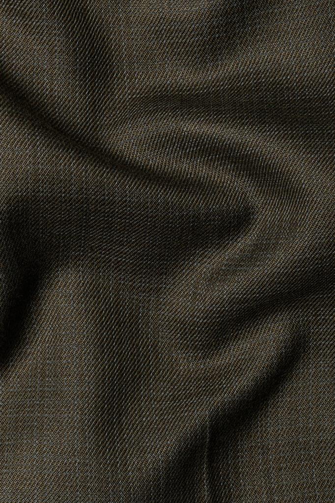 Спортивный блейзер Eclipse Brown с высоким содержанием шерсти, двубортный