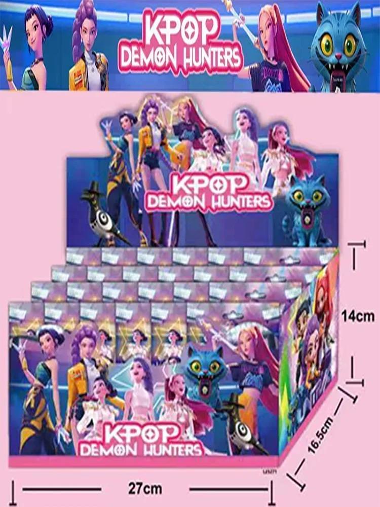 !!Мультяшный Игровой Kpop Охотники на демонов Аниме Фигурка Модель Игрушка Периферия Украшение для стола Коллекционные Фигурки Модель Игрушка Для Подарка Ребенку