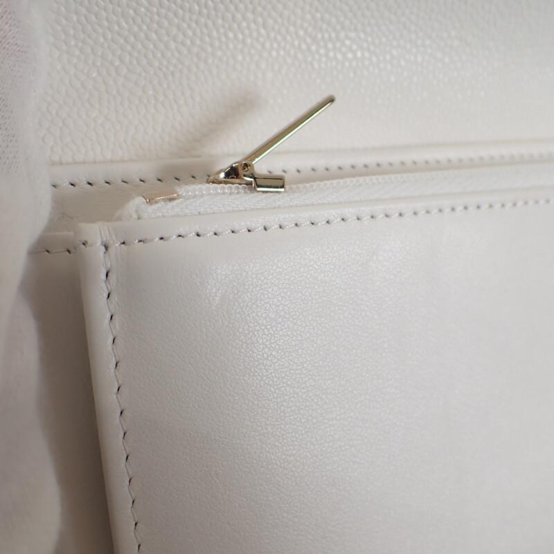 Chanel AP0232_B33352_10601 Белый женский кошелек бифолд