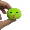 Cute Green Plush Keychain Creative Fruit Pendant Backpack Charm Funny Doll Keyring Gift for Friends