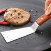 Stainless Steel Kitchen Tools Pizza Steak Spatula Shovel With Wood Handle BBQ Tools For Kitchen Convenience
