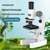 HD Оптический Микроскоп Научный Набор для Учащихся – Идеально Подходит для Биологических Экспериментов и Научного Образования Детей