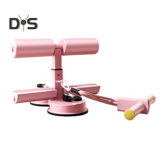 Sit Up Bar с мощными присосками, эластичная лента, регулируемый напольный держатель для скручиваний, удобный для использования на полу, вспомогательное устройство для пресса