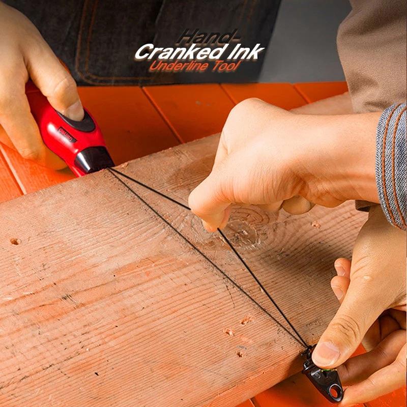 Автоматическая перемотка плотницких чернил, маркер для рисования линий, плотниковые инструменты, чертилка по дереву