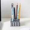 Creative ABS Wave Pen Holder Durable Desktop Brush Holder Pencil Paint Brushes Storage Basket Art Supplies Stationery Organizer