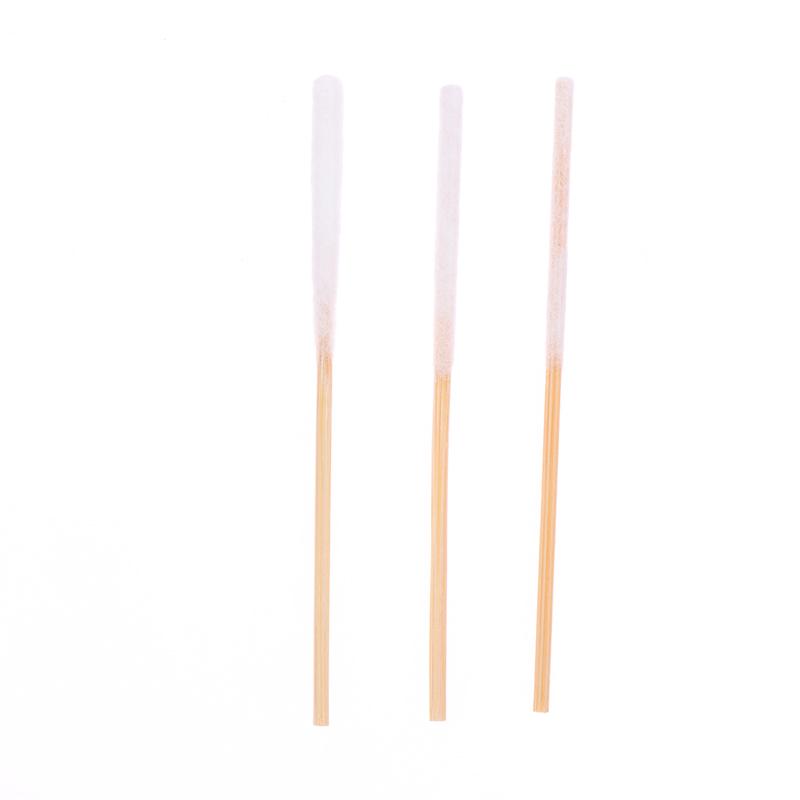 30 шт. сумка бамбуковые ватные палочки бутоны с длинной ватной головкой для бровей, губ, линии глаз, перманентная татуировка, макияж, косметика