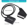 Портативные SCART на HDMI Конвертеры с питанием от USB для передачи аудио и видеосигнала Plug and Play Выход 1080p/720p