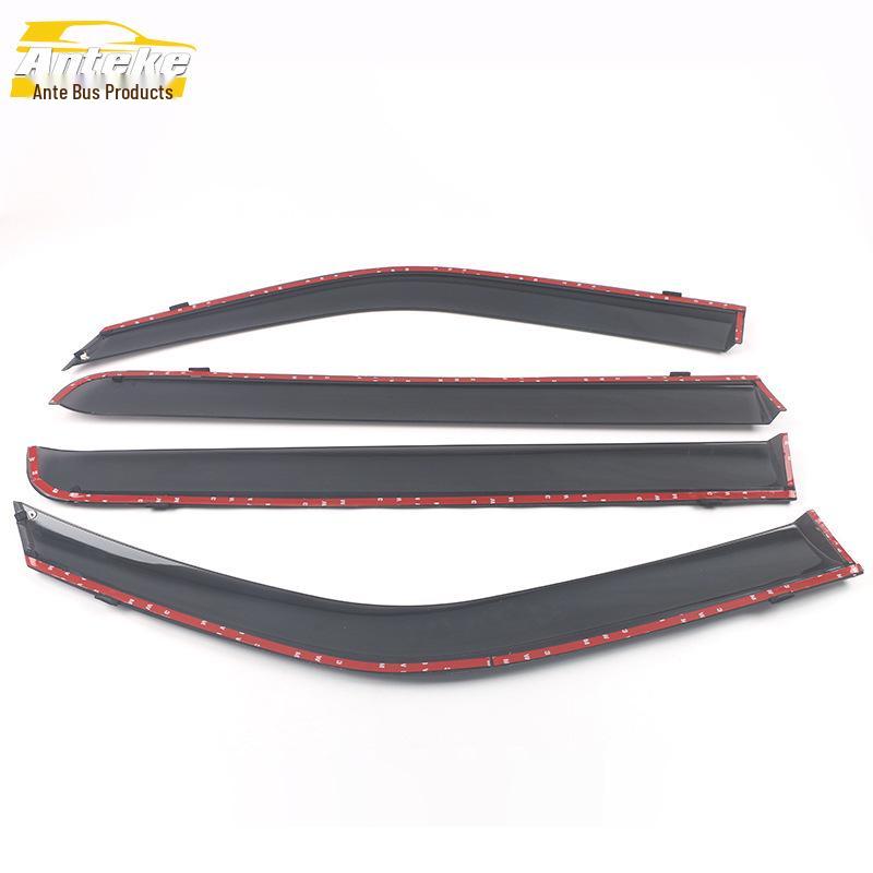18-Model Oshan X70A Rain Guards with Bright Trim Strips - Modified Accessories