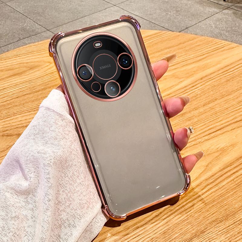 Airbag Shockproof Case with Lens Film for Huawei Mate 30 40 50 60 Pro Pura 70 Pro P30 P40 P50 P60 Pro Nova 7 8 9 10 11 12 Pro Honor 100 200 Pro