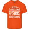 Symptoms Go Caravanning Caravan Funny Unisexs Light Cotton TShirt