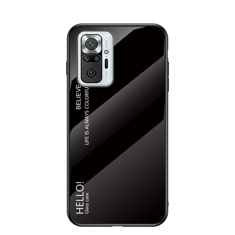 Чехол Gradient Redmi Pro Note10 Закаленное Стекло Для Xiaomi Redmi Note 10 10s 10t 8 8t 7 11s 9s 9 11 Plus Чехлы Xiomi