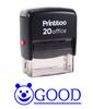 Printtoo Custom Stamp GOOD Self Inking Rubber Stamp Office Stationary-Black
