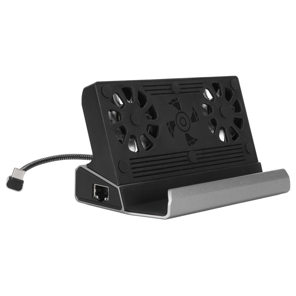 Док-станция для игровой консоли 4K 60 Гц 100 Вт USB3.0 USB2.0 Gigabit RJ45 Порт HD Multimedia Interface 2.0 Док-станция 10 в 1