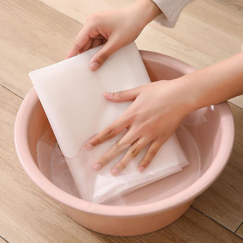 3764 Чехол для одежды, вешалка для одежды, пылезащитный чехол для костюма, длинная куртка, бытовая прозрачная сумка для пальто, 5 шт./лот