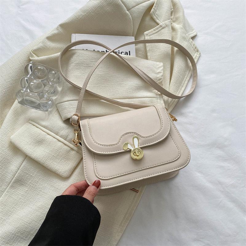 Stylish Vintage Crossbody Bag For Women In Classic Black White Brown And Khaki Perfect For Autumn Fashion