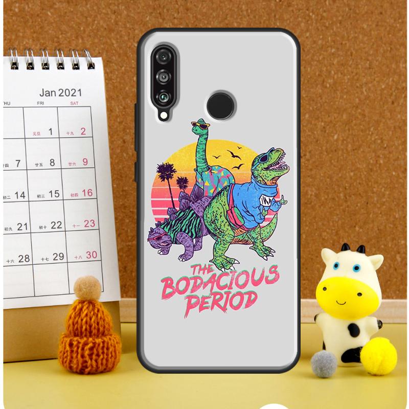 Cute Dino Dinosaur Case For Huawei Nova Y70 Y60 Y61 Y91 Y90 10 9 SE 5T 7i 8i 11i 11 P20 P40 Lite P30 Pro Cover