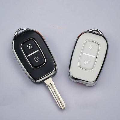 Чехол-брелок для ключа автомобиля для Renault Scenic Master Megane Duster Logan Clio Captur Laguna Fluence TPU Оболочка для ключа Держатель брелока Защита