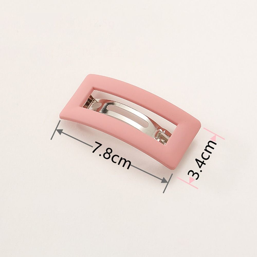 Women Girls Matte Hairgrips Elegant Hair Barrettes Hairpins Spring Hair Clip