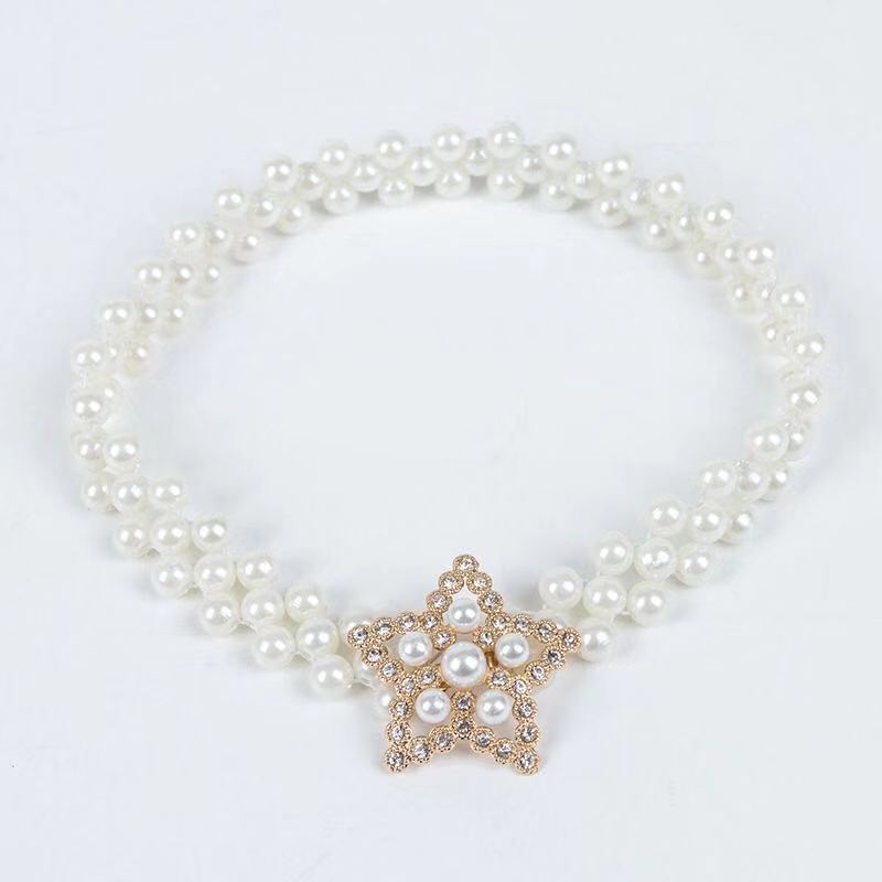 Подхваты для штор Простые легкие роскошные подхваты Подхваты из АБС-пластика с жемчугом Эластичная веревка Креативные пряжки для штор Ремешки Подхваты Ювелирные изделия