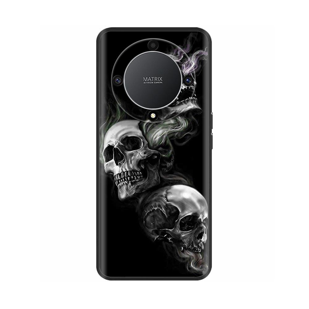 Чехол-бампер For Honor X9a 6,67" Красивый Цветок Силиконовый Чехлы Для Huawei Honor X9a HonorX9a Чехлы Для Телефона X 9 a RMO-NX1