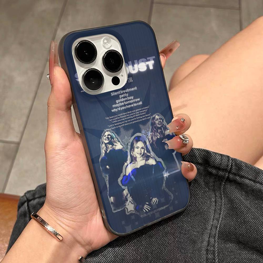 F-Freya S-Skye Singer For IPhone 17 16 15 Plus Pro Max 12 14 Plus 11 13 Wave Corrugated Stripe Funda Phone Cover