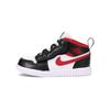 Air Jordan 1 Mid ALT TD Black Gym Red Baby Sneakers White AR6352-122