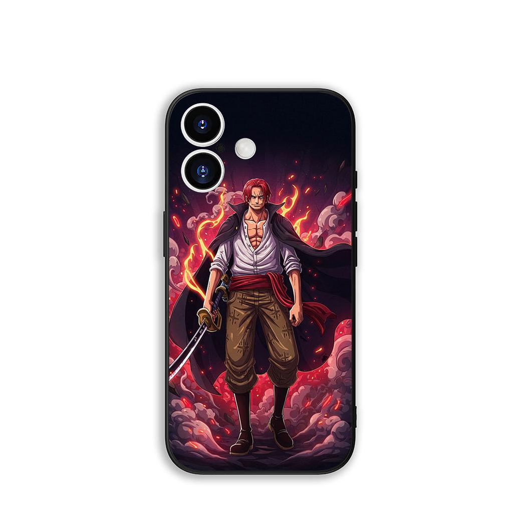 Anime Shanks Luffy One Piece for Motorola Moto G54 G05 G24 G55 G75 G85 G15 G57 G86 Power Edge 50 30 Ultra Fusion neo Pro Case