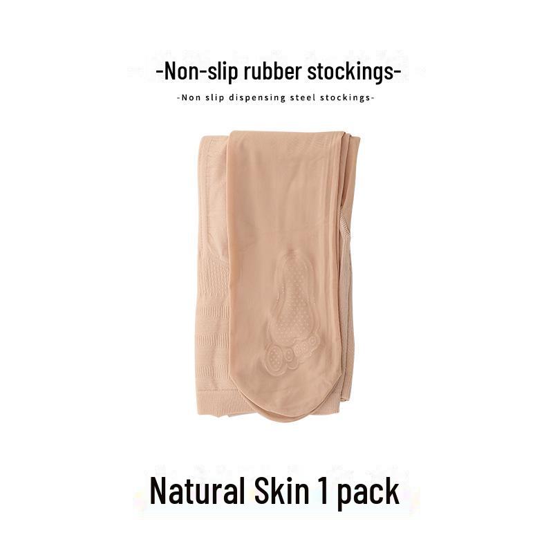 Женские прочные чулки из стали с микронажимом и нескользящей вставкой — тонкие, облегающие, с возможностью индивидуальной подгонки для весны и осени