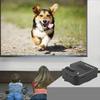 Портативный домашний кинотеатр LED Проводной проектор HD 1080P VGA USB Черный
