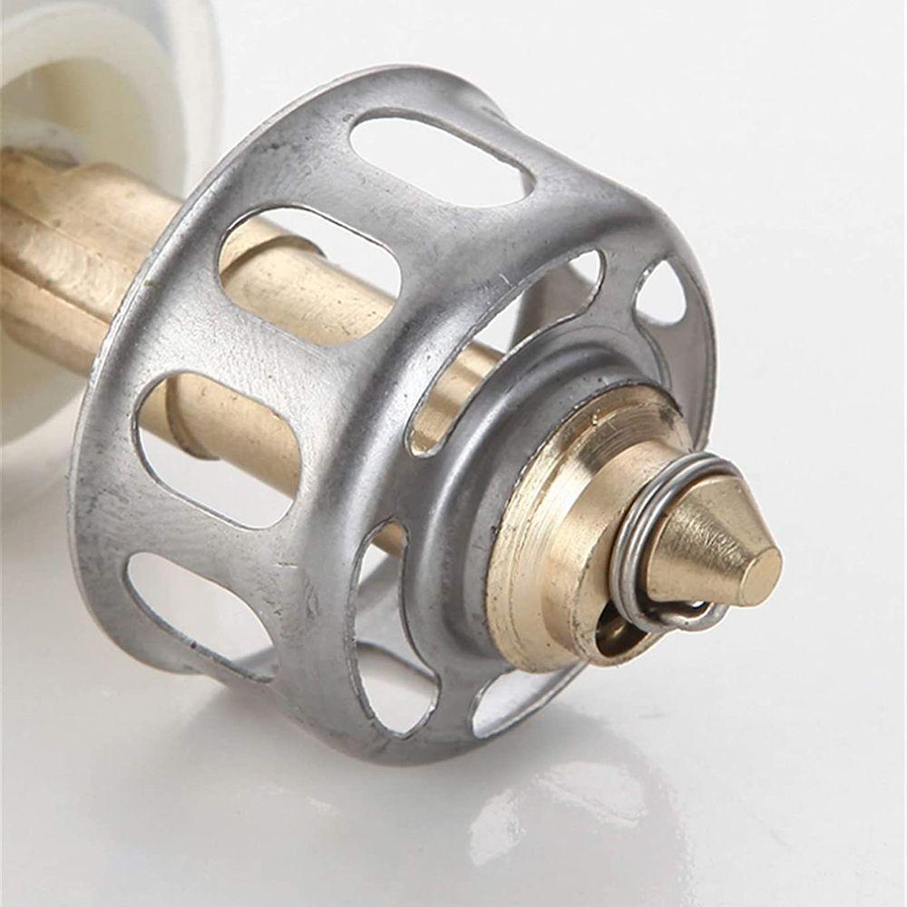 With Anti-clogging Basket Wash Basin Bounce Drain Filter Sink Drain Plug Size Sink Drain Stopper