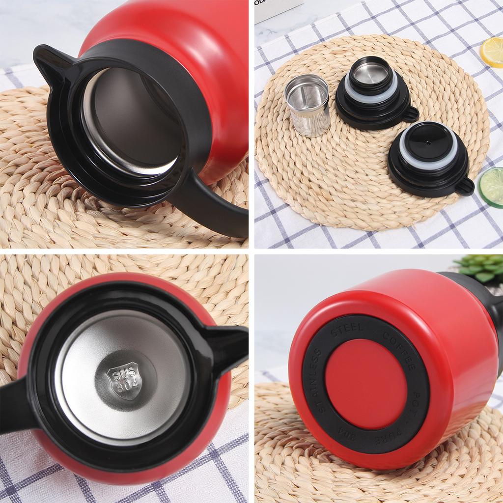 Горячий чайник из нержавеющей стали 316, большой емкости, термочайник для кухни