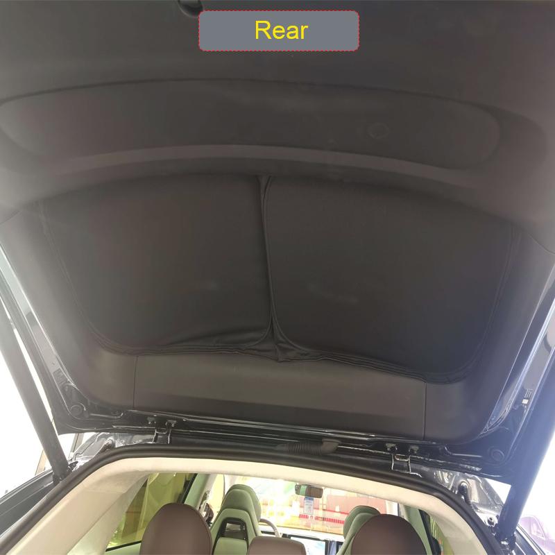 Car Black Window Privacy Sunshade For LEAPMOTOR C11 2023-Present Auto Anti-UV Heat Insulation Protect Cover Interior Accessory