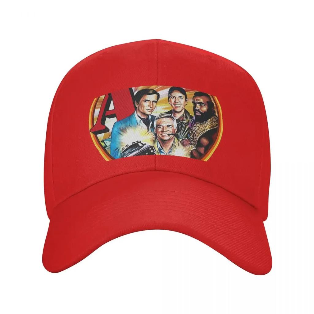 The A Team Essential TShirt Baseball Cap Wild Ball Hat Anime Hat Girl Unisexs
