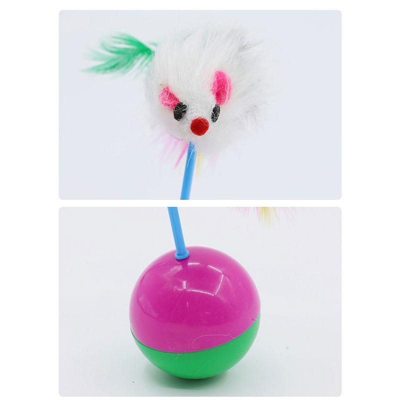 Игрушки для кошек Tumbler Mouse Игрушки для домашних животных Игрушка Roly Poly
