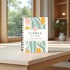 1-Year Bible Study Plan and Devotional Journal - Daily Reading Plan with a Gentle Floral Pattern, Includes Prayer Space
