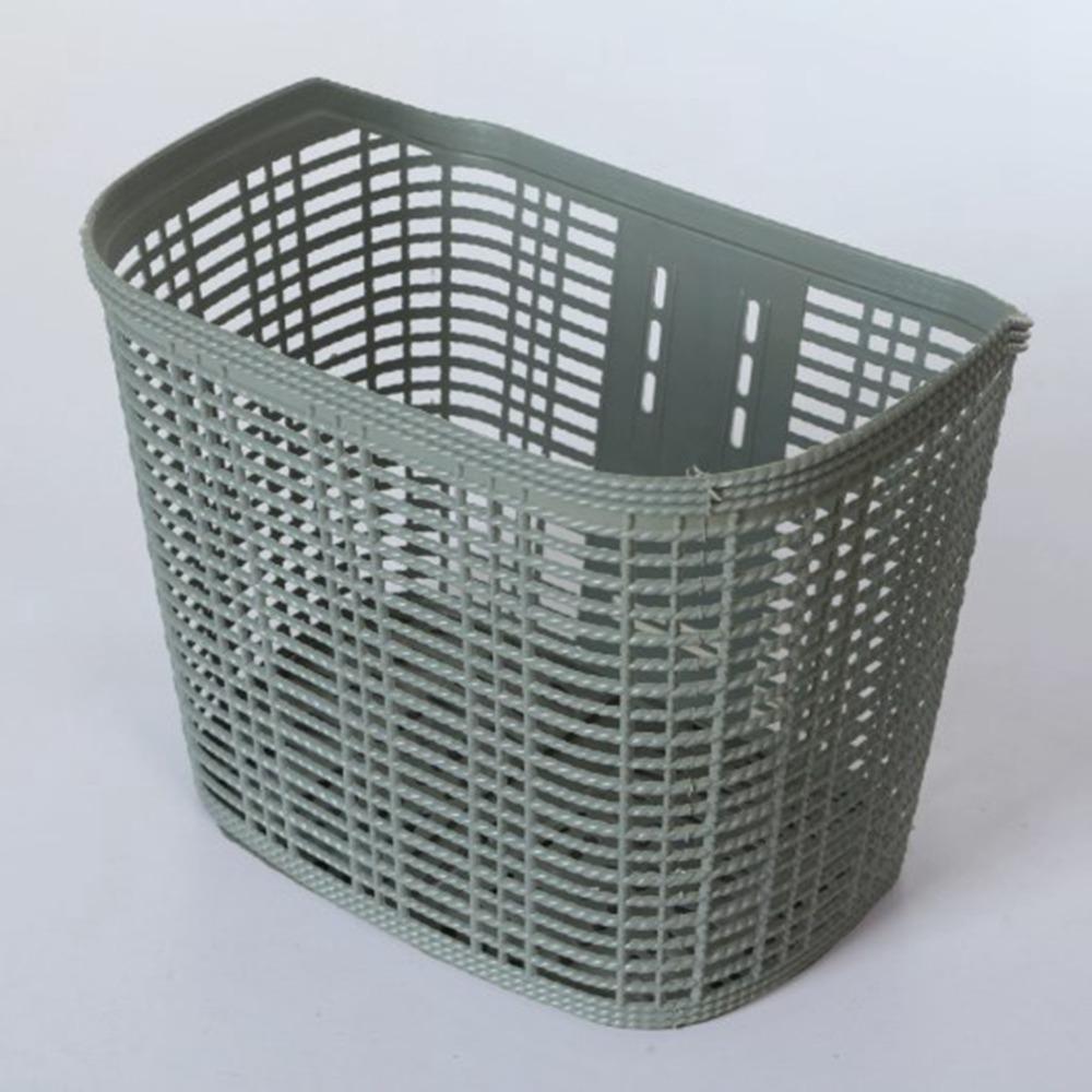 Полая велосипедная сумка для хранения Пластиковая студенческая передняя корзина Задние велосипедные аксессуары