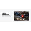 REDTIGER 3 Channel Car Camera 4k Dash Camera for IR Night Vision Car Dvr for 5G WiFi Triple Car Cameras Built-in GPS WDR