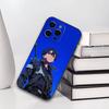 Sword Art Online Асуна Юки Чехол для телефона для iPhone17,16,15,14,13,12,11 Plus,Pro Мягкий силиконовый черный чехол