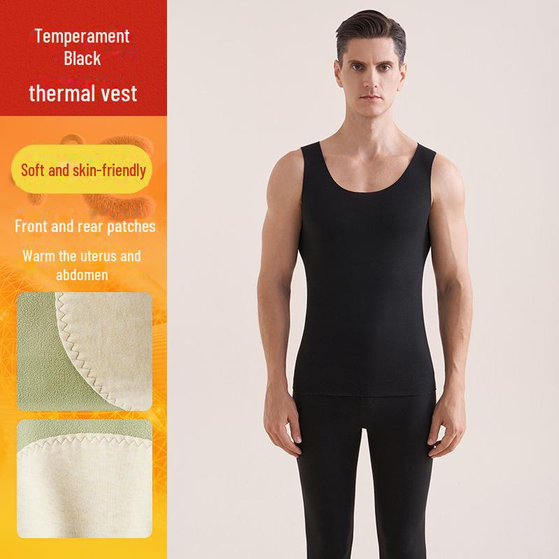 Шелковый кашемировый самонагревающийся жилет-камисоль для женщин