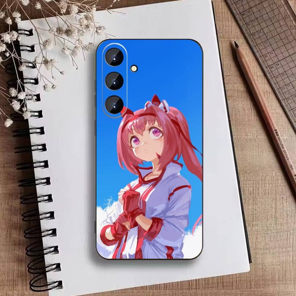 Чехол для телефона Love Live Тэннодзи Рина Для Samsung Galaxy A73, A72, A71, A70, A52, A51 Другие Мягкий Черный Чехол