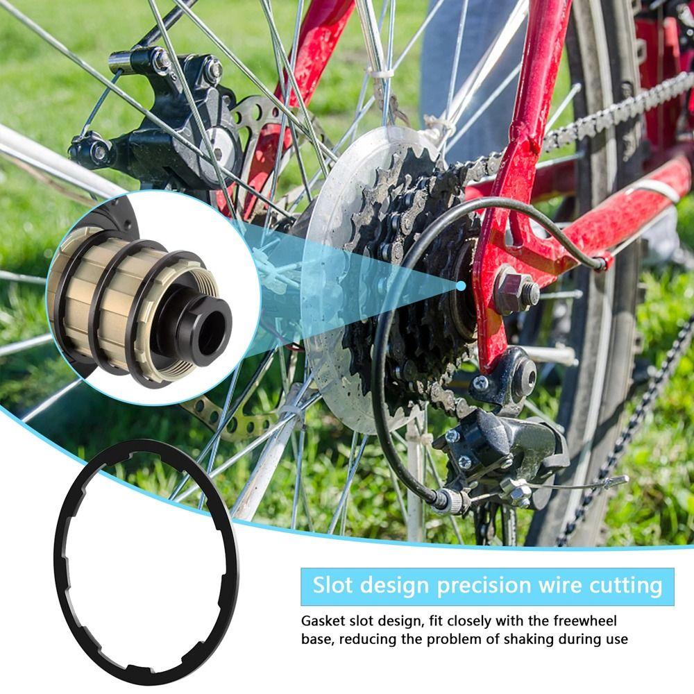 Проставка кассеты задней втулки Прокладка кассеты маховика Шайба втулки велосипеда Проставки каретки MTB