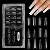 Poly Extension Gel Dual Nail Forms Nail Molds with Scale Builder Fake Nail for Gel Manicure Nail Art Design Salon Home
