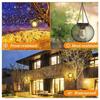 1PC Upgraded Solar Metal Lantern: Waterproof Fairy Lights For Enchanting Outdoor