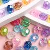 Beads Accessories AB Color Symphony About500/240pcs Hand Beaded Round Beads Beads Material 6/8mm Diy Transparent Acrylic