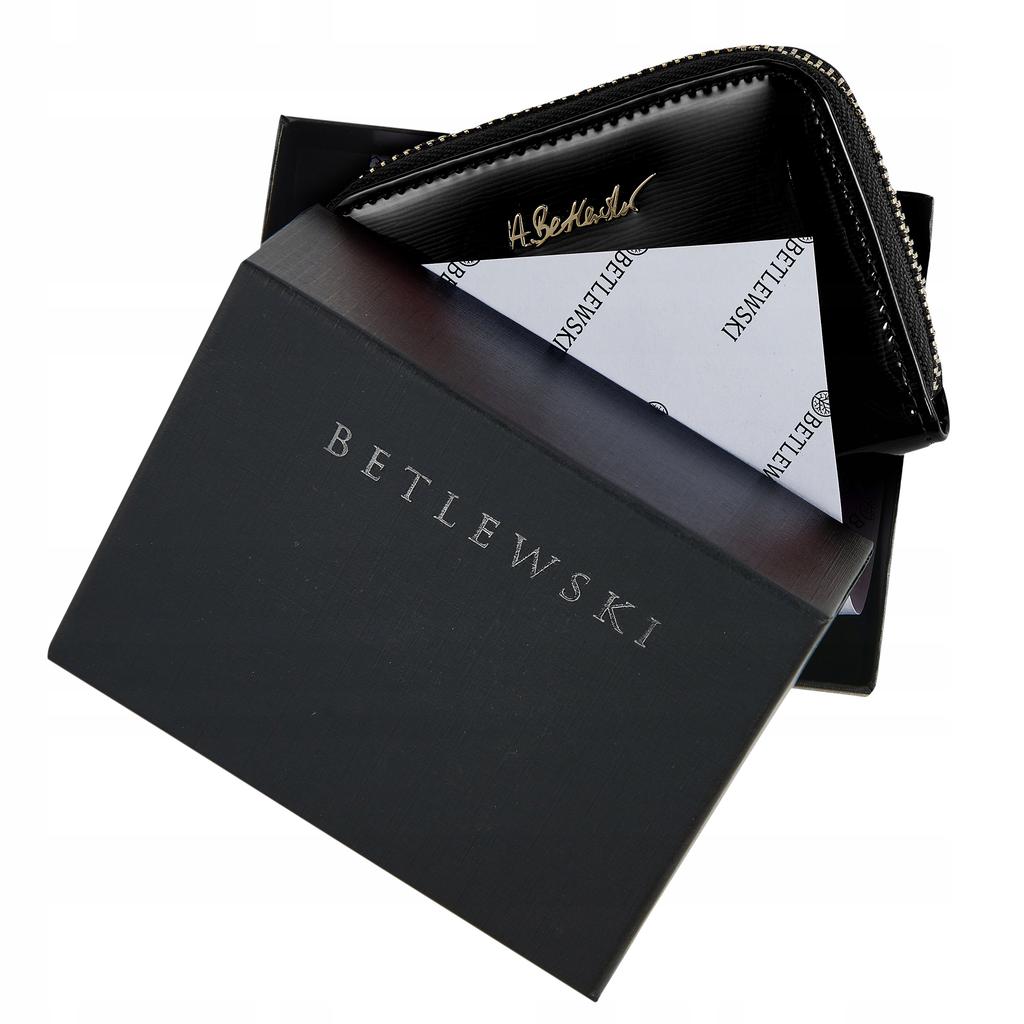 ZBPD-BS-1044 BLACK ROYAL Women' Wallet + CERTIFICATE